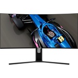 Trak Racer TR-M34 34" Curved UltraWide gaming monitor Zwart, 2x HDMI, 2x DisplayPort, 165 Hz
