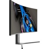 Trak Racer TR-M34 34" Curved UltraWide gaming monitor Zwart, 2x HDMI, 2x DisplayPort, 165 Hz