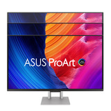 ASUS ProArt Display PA27UCDMR 26.5" 4K Ultra HD monitor Zilver, 1x DisplayPort, 1x HDMI, 1x USB-C, 1x USB-A, 2x Thunderbolt, 240 Hz
