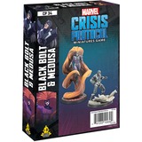Asmodee Marvel Crisis Protocol: Black Bolt and Medusa Bordspel Engels, uitbreiding, 2 spelers, 90-120 minuten, vanaf 14 jaar