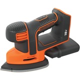 BLACK+DECKER Accu deltaschuurmachine Mouse BDCDS18N Oranje/zwart, Accu niet inbegrepen