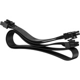 Fractal Design PCI-E 6+2 Pin x2 kabel Zwart