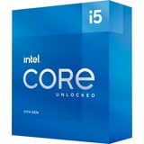 Intel® Core i5-11600K, 3,9 GHz (4,9 GHz Turbo Boost) socket 1200 processor "Rocket Lake", unlocked