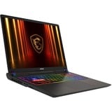 MSI Vector 16 HX AI (A2XWHG-206BE) 16"  gaming laptop Grijs | Core Ultra 7 255HX | RTX 5070 Ti | 16 GB | 1 TB SSD | 240 Hz