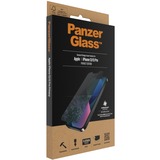 PanzerGlass iPhone 13/13 Pro - Privacy beschermfolie Zwart