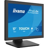 iiyama ProLite T1732MSC-B2S 17" touchscreen monitor Zwart, VGA, HDMI, DisplayPort, Audio, Touchscreen