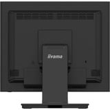 iiyama ProLite T1732MSC-B2S 17" touchscreen monitor Zwart, VGA, HDMI, DisplayPort, Audio, Touchscreen