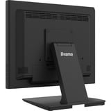 iiyama ProLite T1732MSC-B2S 17" touchscreen monitor Zwart, VGA, HDMI, DisplayPort, Audio, Touchscreen