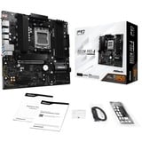 ASRock B850M PRO-A socket AM5 moederbord RAID, 2,5 Gb-LAN, Sound, µATX