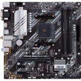 ASUS PRIME B550M-A WIFI II socket AM4 moederbord Zwart/zilver, RAID, Gb-LAN, Wi-Fi 6, BT, Sound, µATX