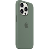 Apple Siliconenhoesje met MagSafe voor iPhone 15 Pro telefoonhoesje Donkergroen