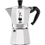 Bialetti Moka Express 1165 espressomachine Zilver, 9-kops