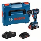 Bosch BOSCH GSB 18V-90 C 2x 4,0Ah PC GCY LBOXX klopboorschroevendraaier blauw/zwart