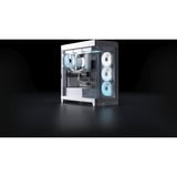 Corsair FRAME 4500X LX-R RGB LINK midi tower behuizing Wit | 2x USB-A | 1x USB-C | Tempered Glass