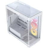 Corsair FRAME 4500X LX-R RGB LINK midi tower behuizing Wit | 2x USB-A | 1x USB-C | Tempered Glass