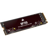 Corsair MP700 2 TB SSD Zwart, PCIe 5.0 x4, NVMe 2.0, M.2 2280