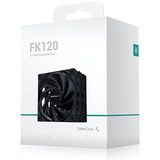 DeepCool FK120 case fan Zwart, 3 stuks, 4-pins PWM fan-connector