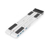 Digitus Variabele laptopstandaard Wit