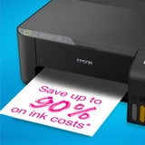 Epson EcoTank ET-1810 A4 Wi-Fi-inkjetprinter met inkttank Zwart, Wi-Fi, inclusief tot 3 jaar inkt