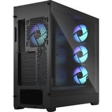 Fractal Design Pop XL Air RGB Black TG Clear Tint big tower behuizing Zwart | 2x USB-A | RGB | Tempered Glass