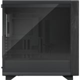 Fractal Design Summit Blackout TG midi tower behuizing Zwart | 2x USB-A | 1x USB-C | Tempered Glass