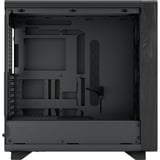 Fractal Design Summit Blackout TG midi tower behuizing Zwart | 2x USB-A | 1x USB-C | Tempered Glass