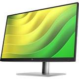 HP E24q G5 23.8" monitor Zwart/zilver, HDMI, DisplayPort, 4x USB-A 3.2 (5 Gbit/s), USB-B
