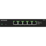 Netgear 5-port 2.5G Multi-Gigbit Ethernet Plus Switch (MS305E) Zwart, Managed