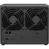 Synology DiskStation DS925neo+ nas Zwart, 2x 2.5Gb-LAN, 2x USB-A