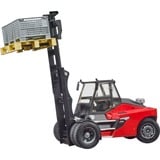 bruder Linde HT160S heftruck met pallet en 3 palletkooien  Modelvoertuig 02513