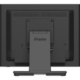 iiyama ProLite T1532MSC-B1S 15" touchscreen monitor Zwart (mat), VGA, HDMI, DisplayPort, Audio 