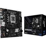 ASRock B860M-H2 socket 1851 moederbord Zwart, RAID, Gb-LAN, Sound, µATX
