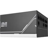 ASUS Prime Gold modulaire 850 watt voeding  Wit, 1x 12V-2x6, 3x PCIe