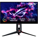 ASUS ROG Swift PG27UCWM 26.5" 4K Ultra HD gaming monitor Zwart, 1x DisplayPort, 2x HDMI, 1x USB-C, 240 Hz / 480 Hz