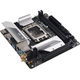 Biostar B660T-Silver socket 1700 moederbord Zilver/zwart, RAID, 2.5 Gb-LAN, Sound, Mini-ITX