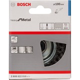 Bosch Heavy for Metal Komborstel getordeerd draad 100 staal M14, 100mm, 0,5mm