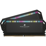 Corsair 32 GB DDR5-5600 Kit werkgeheugen Zwart, CMT32GX5M2B5600C36, Dominator Platinum RGB, XMP