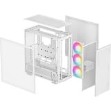 DeepCool MORPHEUS midi tower behuizing Wit | 4x USB-A | 1x USB-C | RGB | Tempered Glass