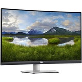 Dell S3221QS 31.5" 4K Ultra HD Gaming Monitor Zilver, 2x HDMI, DisplayPort, 4x USB-A 3.2 (5 Gbit/s)