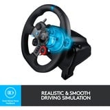 Logitech G29 Driving Force stuur Zwart, Pc, PlayStation 3, PlayStation 4, PlayStation 5