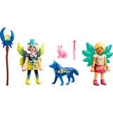 PLAYMOBIL Ayuma - Crystal en Moon Fairy met totemdieren Constructiespeelgoed 71236