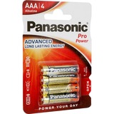Panasonic Pana Pro Power (Blist.) AAA LR03PPG/4BP batterij