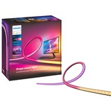 Philips Hue Play gradient lightstrip voor pc - 24/27" ledstrip Zwart/wit, 2000-6500K, RGB en wit