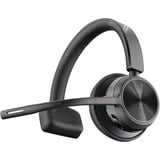 Poly Voyager 4310 USB-A on-ear headset Zwart, Incl. BT700 USB-adapter