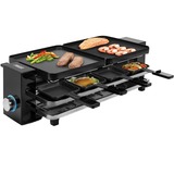 162925 Raclette Piano Black 8 gourmetstel