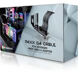 RAIJINTEK PAXX G4 Cable, Gen 4.0 Riser Kabel Zwart, 20 cm