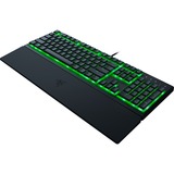Razer Ornata V3 X, gaming toetsenbord Zwart, FR lay-out, Membraan, RGB leds