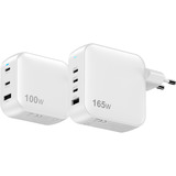 Sitecom 100W GaN Power Delivery wandoplader Wit