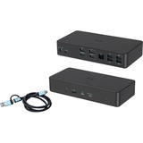 i-tec Professional Dual 4K Display dockingstation Zwart