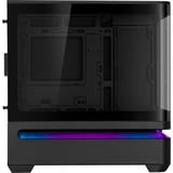 ASUS PRIME AP202 TG ARGB midi tower behuizing Zwart | 2x USB-A | 1x USB-C | RGB | Tempered Glass